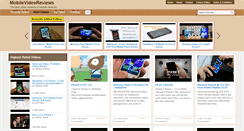Desktop Screenshot of mobilevideoreviews.com